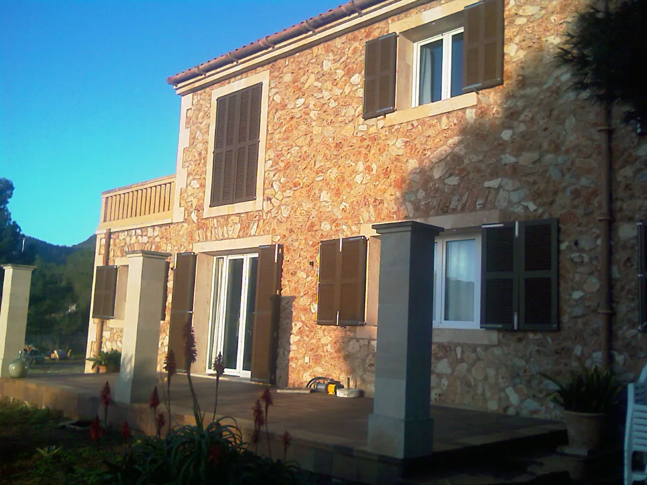 Casa de piedra rehabilitada